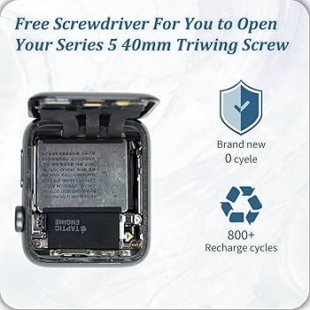 Amazon.com: Soseieiu Replacement Battery for Apple Watch